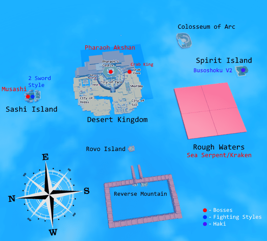 Grand Piece Online Map Sea 1