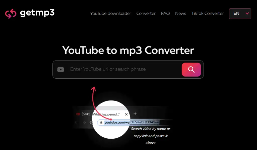 Getmp3 - Youtube To Mp3 Converter