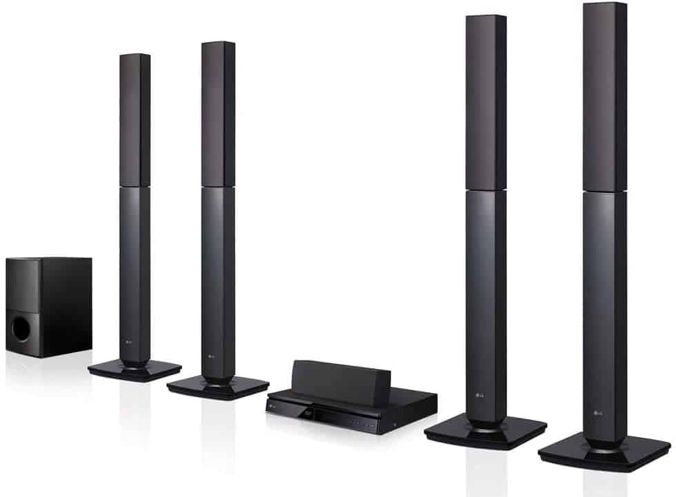 LG LHD657 Bluetooth Multi Region Free 5.1-Channel Home Theater Speaker System