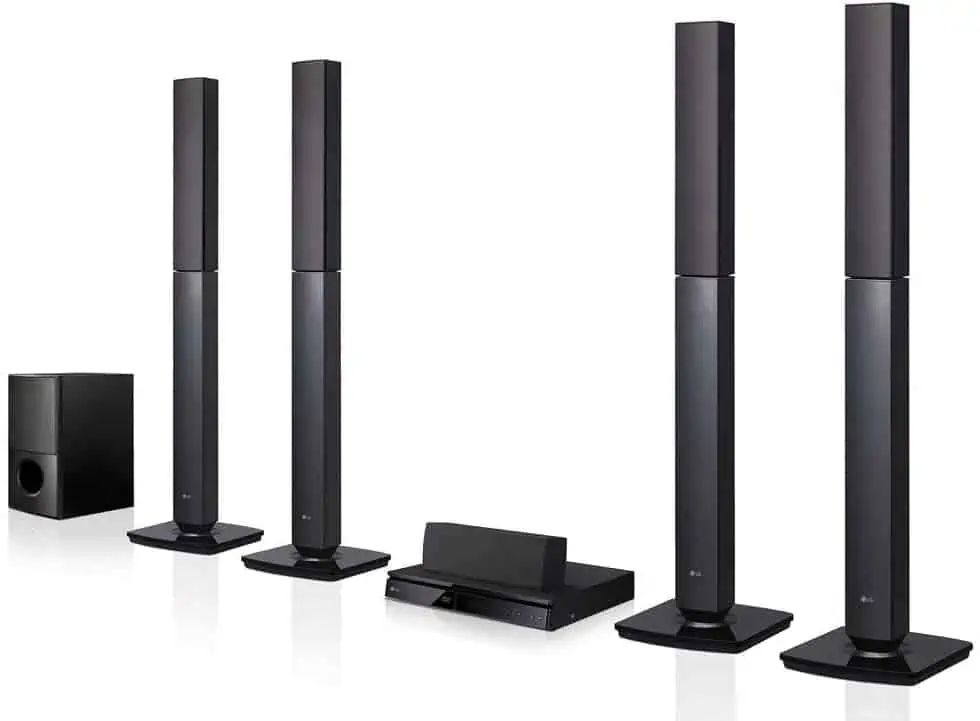 Lg Lhd657 Bluetooth Multi Region Free 5.1-Channel Home Theater Speaker System