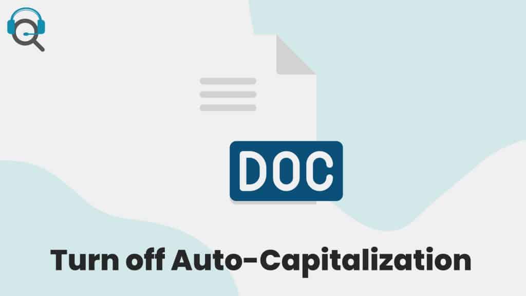 Turn Off Auto Capitalization In Google Docs Featured
