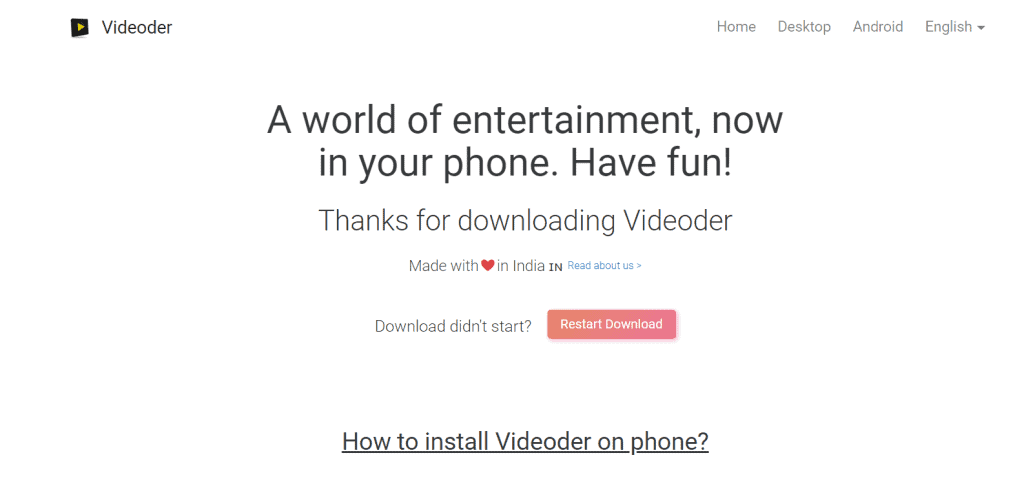 Videoder Youtube Downloader