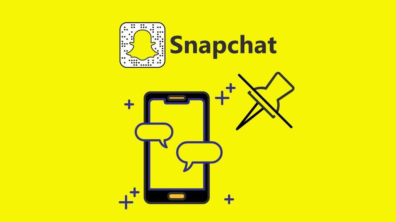 how to unpin people on snapchat
