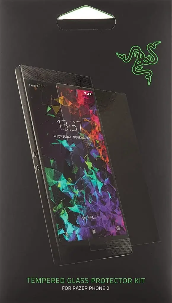 Razer Tempered Glass Protector Kit For Razer Phone 2 Transparent