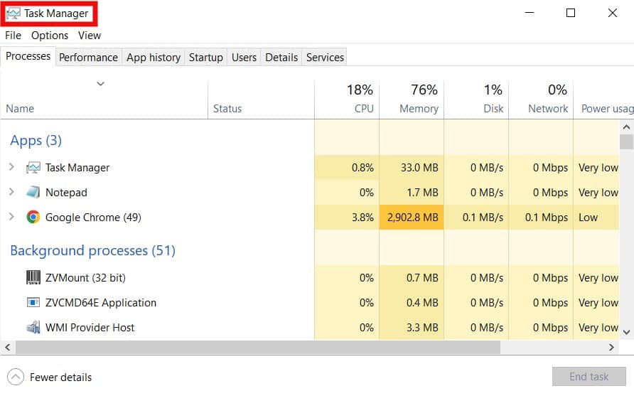 What is Task Manager in Windows