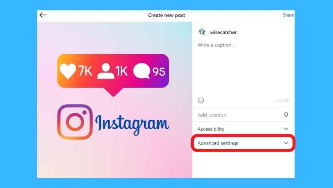 how to hide likes on Instagram from you own posts