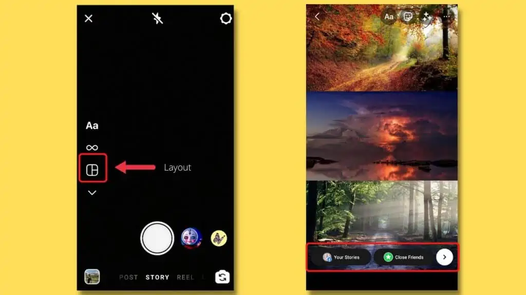 How To Add Multiple Images To Instagram Using Photo Using Layout Feature