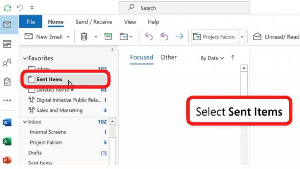 How to Recall an Email in Outlook -1