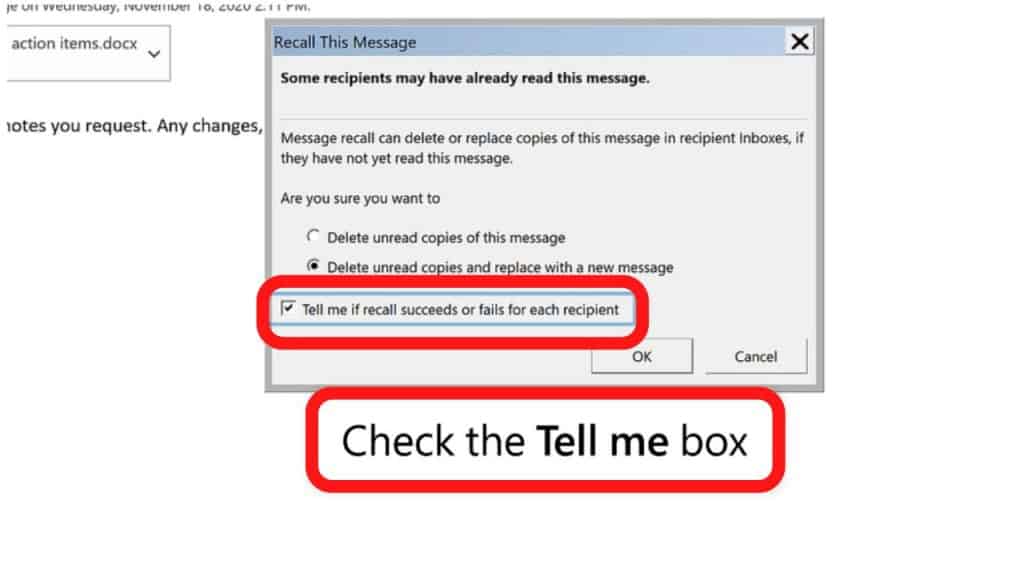 How to Recall an Email in Outlook -7