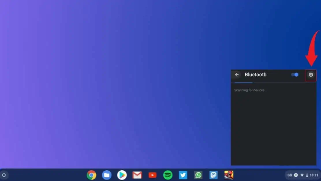 Settings Menu In Chromebook