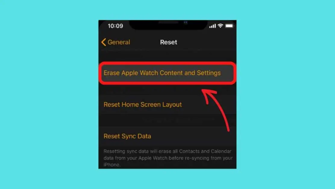 Factory Reset An Apple Watch