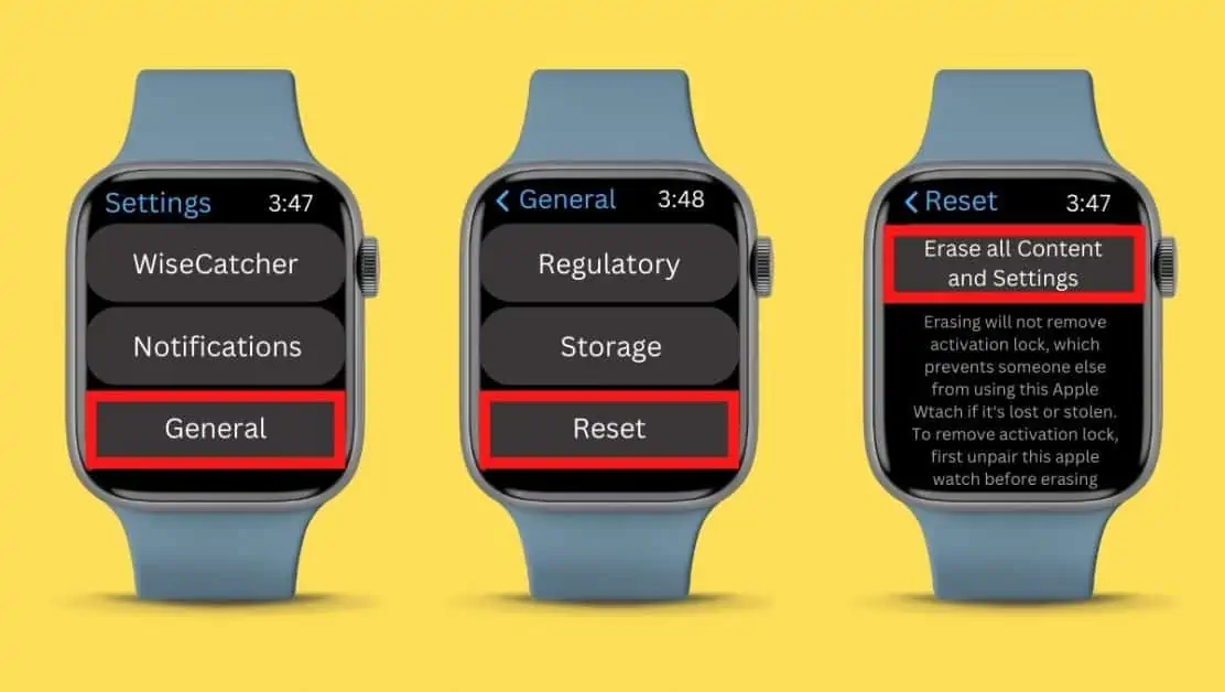 How To Reset An Apple Watch
