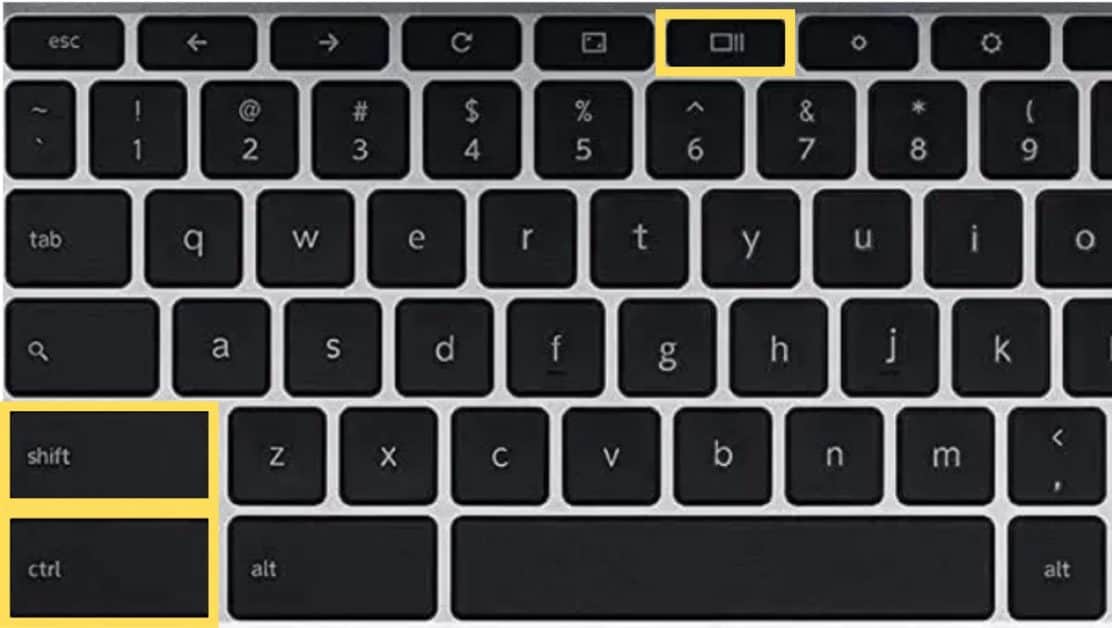 how to screenshot on chromebook