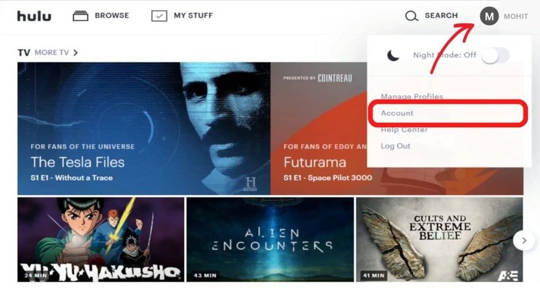 How to Cancel Hulu on your Desktop