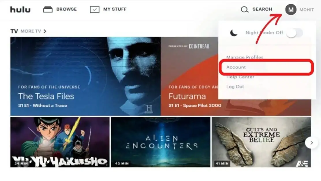 How To Cancel Hulu On Your Desktop