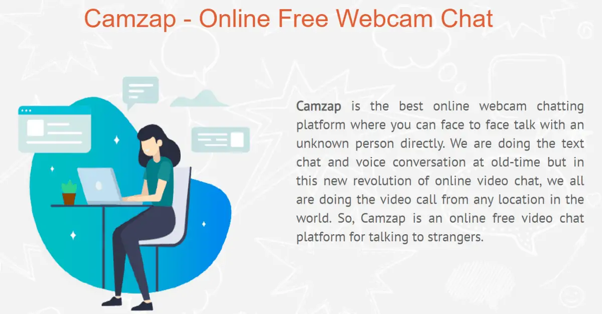 Camzap - Free Webcam Chat Website Like Omegle