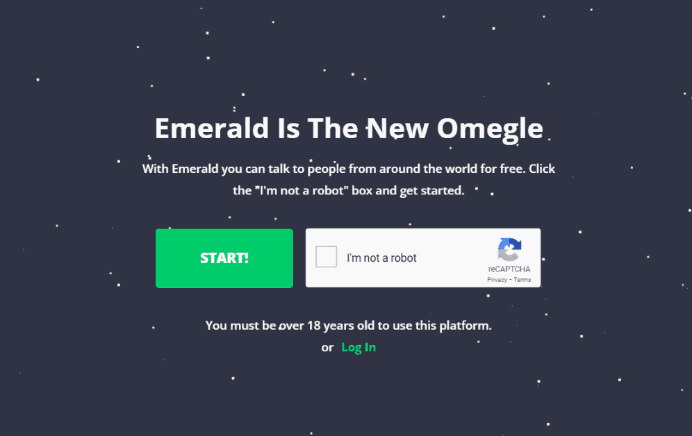 Emeraldchat - Website Like Omegle
