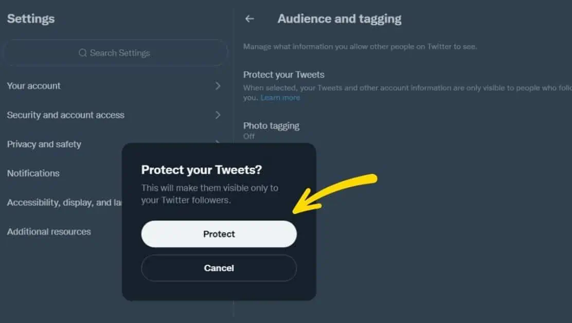 How To Make Twitter Account Private On Desktop (3)