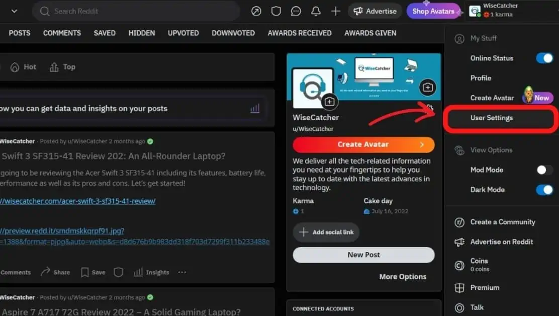 How To Delete A Reddit Account On Desktop