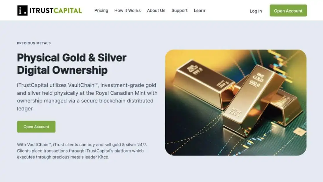 Itrust Capital Gold Ira Company