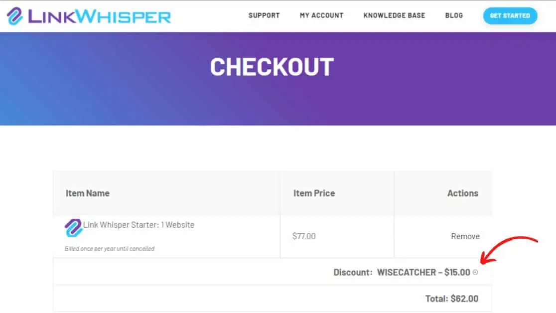 Linkwhisper Discount Code Apply